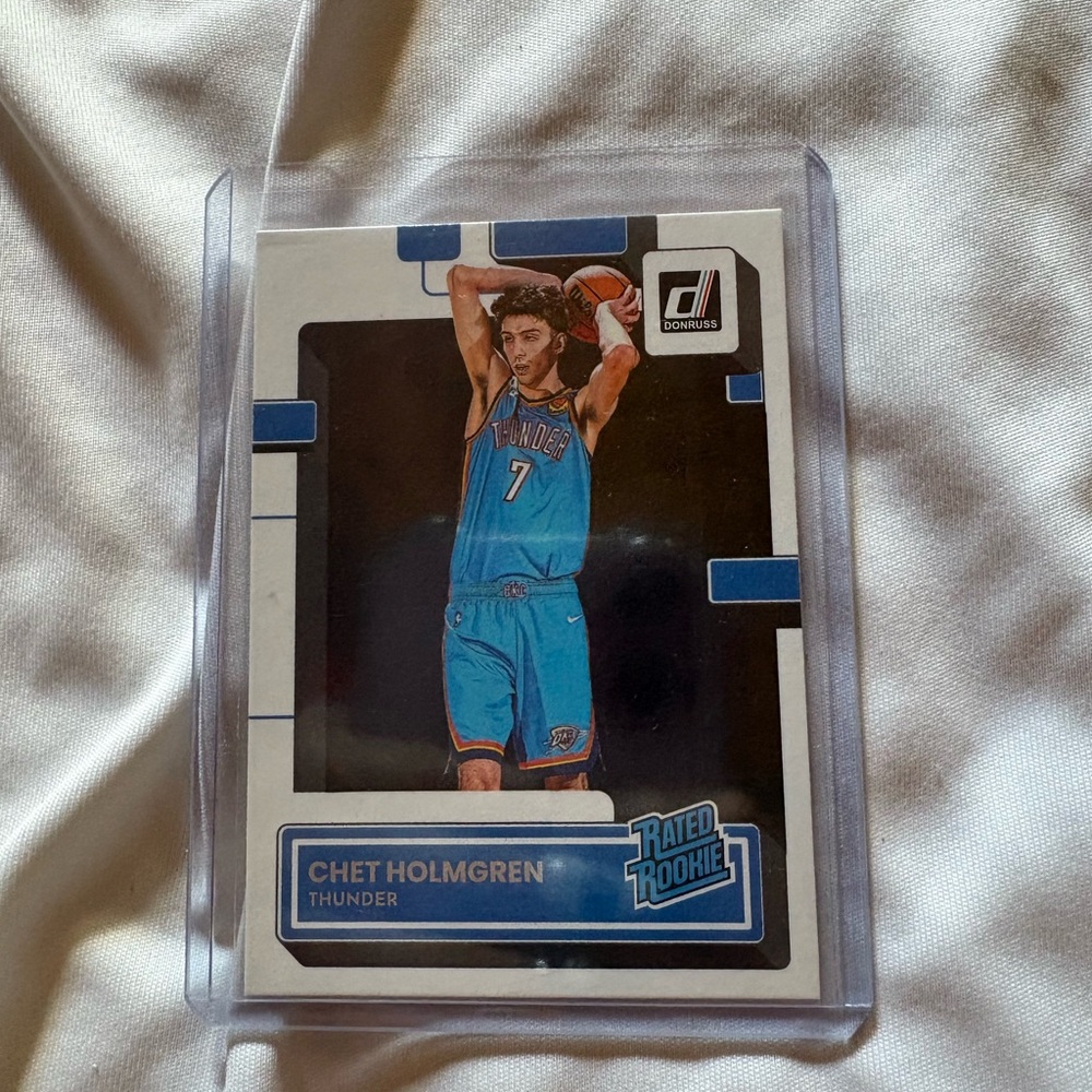Chet Holmgren Rated Rookie Basketball Card